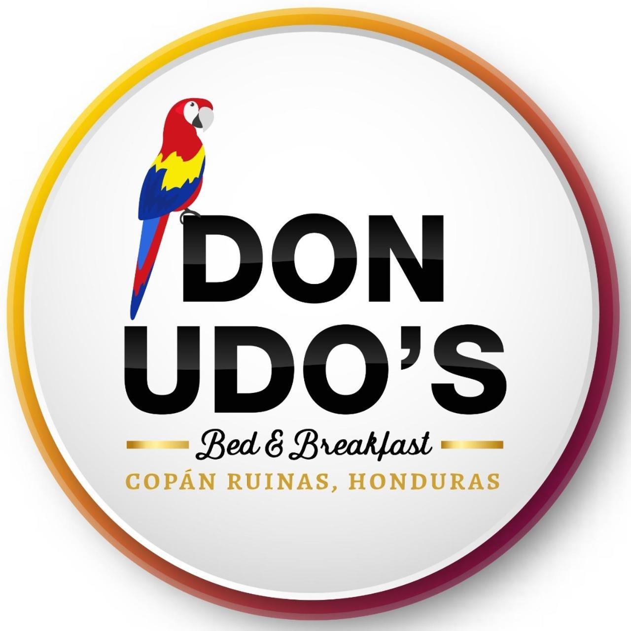 Hotel Don Udos Bed & Breakfast Copán المظهر الخارجي الصورة